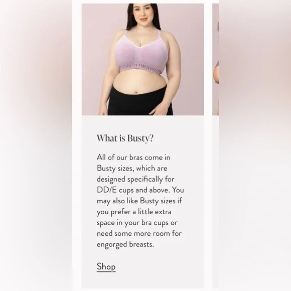 Kindred Bravely Sublime Nursing/Pumping Bra M Busty - Picture 6 of 7